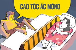 Tài xế gặp ác mộng với cao tốc 2 làn