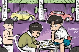 Giải vô địch cờ tướng trạm sạc xe điện