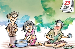 Phóng sanh cá lớn... ổng thèm