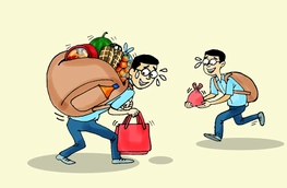 'Quà về' và 'quà đi' khi về quê ăn Tết