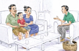 Vợ chồng tôi nhận đút lót từ bên ngoại để về quê ăn Tết