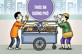 Thức ăn đường phố nước ta 'ngon mà run'
