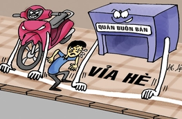 Người đi bộ bị 'đánh hội đồng' trên vỉa hè