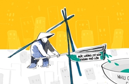 Lương cơ bản gần đủ... nhu cầu cơ bản