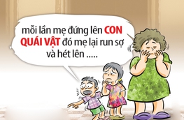 Con quái vật sau Tết khiến mẹ tôi run sợ đến hoảng loạn