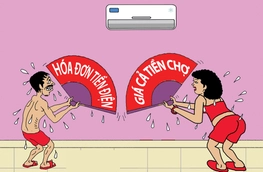 Dìu nhau qua mùa nóng