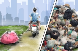 Một cây làm chẳng nên non, một bịch vứt xuống thành ngay một 'hòn'