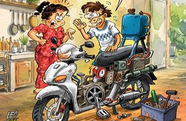 Tuổi Trẻ Cười số 1-6-2026: Ông chồng độ xe đón xăng E10