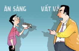 Ăn một bữa sáng chạy ba quãng đồng