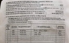 Rớt ĐH Y dược TP.HCM dù hơn điểm chuẩn, lại đậu trường không đăng ký