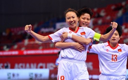 Futsal nữ Việt Nam: Quyết tâm toàn thắng vòng bảng
