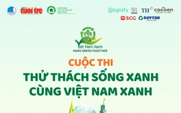 Mời bạn đọc tham gia cuộc thi Thử thách Sống Xanh cùng Việt Nam Xanh