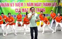 Bất ngờ với 'ca sĩ' thể hiện bài hát cổ động Tôi yêu bóng bàn