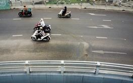 Chưa xác định được nguyên nhân dẫn đến vết sụt lún trên nút giao ngàn tỉ ở Nha Trang