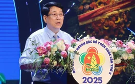 Chủ tịch nước Lương Cường tuyên dương các đại biểu Cháu ngoan Bác Hồ toàn quốc