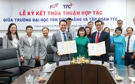 Tập đoàn TTC ký kết thỏa thuận hợp tác với Trường Đại học Tôn Đức Thắng