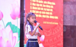 Học sinh lớp 2 viết xuất sắc về Bác Hồ, giành giải nhất