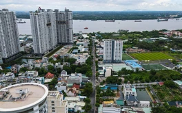 Hiện trạng đường tốc độ nhanh hai tầng, kết nối khu Nam Sài Gòn với sân bay Long Thành
