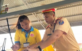 Công an Đắk Lắk lần đầu tổ chức sát hạch, cấp giấy phép lái ô tô