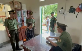 Bắt giữ thanh niên bị truy nã đặc biệt
