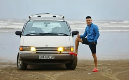 Chủ xe Toyota Previa 1990: ‘Xe 35 tuổi vẫn chạy tốt, leo đồi cát không thua xe 2 cầu’