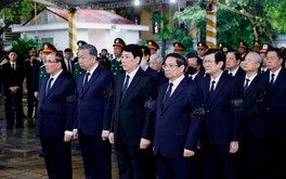 Lãnh đạo Đảng, Nhà nước ghi sổ tang tiễn biệt nguyên Chủ tịch nước Trần Đức Lương