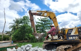 Chưa khắc phục sạt lở U Minh Thượng xong, xuất hiện 181 vị trí sạt lở mới