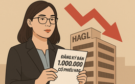 Con gái bầu Đức 'quay xe' sau khi không xoay đủ tiền mua cổ phiếu