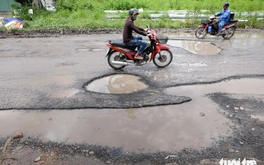 Đường Lò Lu, Hoàng Hữu Nam ở Thủ Đức ‘vá hoài’, biết khi nào xong?