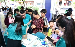 BIDV xuất hiện ấn tượng trong Ngày không tiền mặt 2025