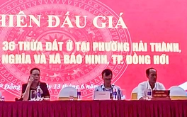 Quảng Bình tạm dừng đấu giá đất vì người tham gia trả giá quá cao
