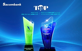 Đạt hai giải thưởng, Sacombank tiếp tục kinh doanh hiệu quả và phát triển bền vững