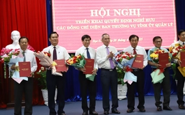 557 cán bộ, công chức Bạc Liêu nghỉ hưu, nghỉ thôi việc trước ngày hợp nhất tỉnh