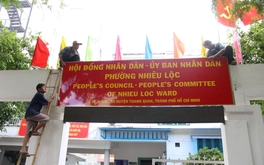 Phường Nhiêu Lộc mới đã gắn bảng tên