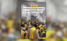 Video ‘hơn 500 công nhân bị ICE bắt giữ tại Texas’ là giả