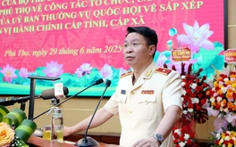 Giám đốc và các phó giám đốc Công an tỉnh Phú Thọ mới