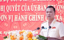 Công an Hải Phòng, Thanh Hóa trao loạt quyết định về công tác nhân sự