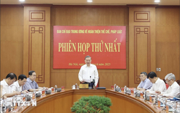 Tổng Bí thư Tô Lâm ký quy định nhiệm vụ Ban Chỉ đạo Trung ương về hoàn thiện thể chế, pháp luật