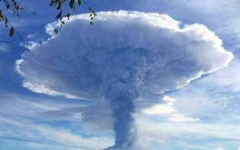 Sự thật về 'đám mây hình nấm' trong vụ phun trào trên núi lửa Etna