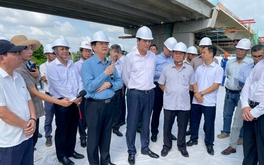Chuẩn bị hợp long cầu Bình Gởi trên vành đai 3 nối TP.HCM và Bình Dương