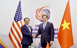 Phó thủ tướng Bùi Thanh Sơn gặp Ngoại trưởng Mỹ Marco Rubio