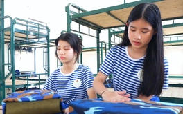 Một tuần rèn kỷ luật trong học kỳ quân đội, nhân yêu thương