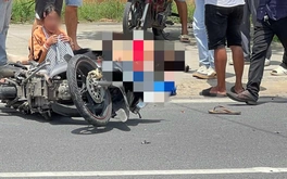 Tông xe khi chở con gái đi khám bệnh, hai vợ chồng thiệt mạng