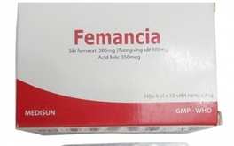 Thu hồi toàn quốc một loại thuốc trị thiếu máu do vi phạm chất lượng