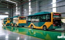 Xe buýt đầu tư mới ở Huế phải chuyển sang xe điện