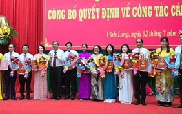 Hai ủy viên Ban Thường vụ Tỉnh ủy Vĩnh Long làm giám đốc sở