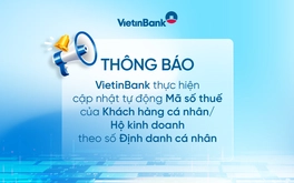 Cập nhật mã số thuế theo mã định danh cá nhân