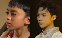 Soobin lớp 3 bật khóc kể chuyện về cha trên sóng truyền hình 25 năm trước
