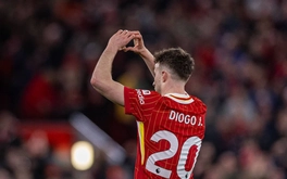 Liverpool tính chuyện vĩnh viễn dành số áo 20 cho Diogo Jota