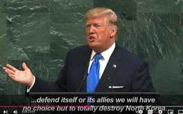 Ông Trump có đe dọa 'phá hủy' Triều Tiên nếu can dự căng thẳng Trung Đông không?